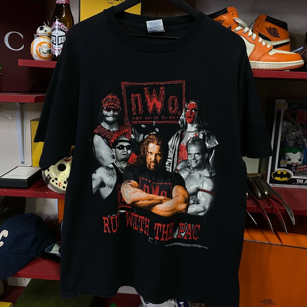 Vintage 90’s NWO New World Order T-Shirt Vtg Wrestling Tee Large